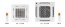 Zdjcie #1 - Klimatyzator kasetonowy Rotenso Tenji T50Xi/UO50Xo/TSCX2p